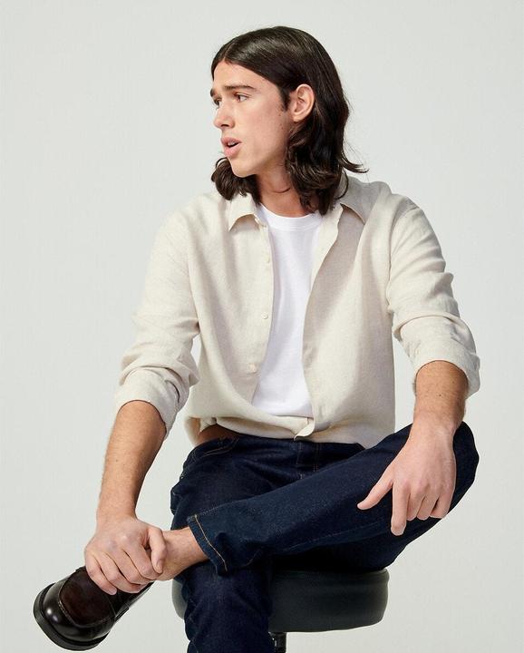 Produktbild La Redoute Collections Gerades Leinenhemd Signature mit langen Ärmeln (XL)