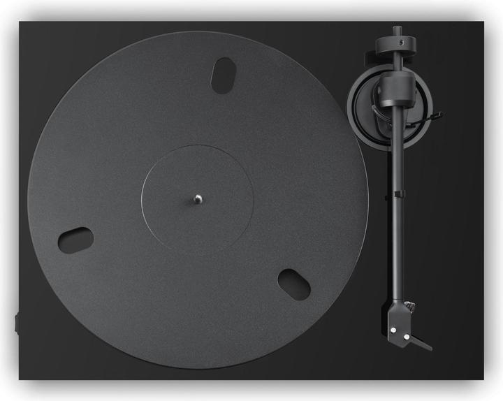 Produktbild Pro-Ject E1.2 + Pick It MM E - Hochglanzschwarz / Plattenspieler / Gurt / Cinch-Kabel 1,23 m (Manuell)