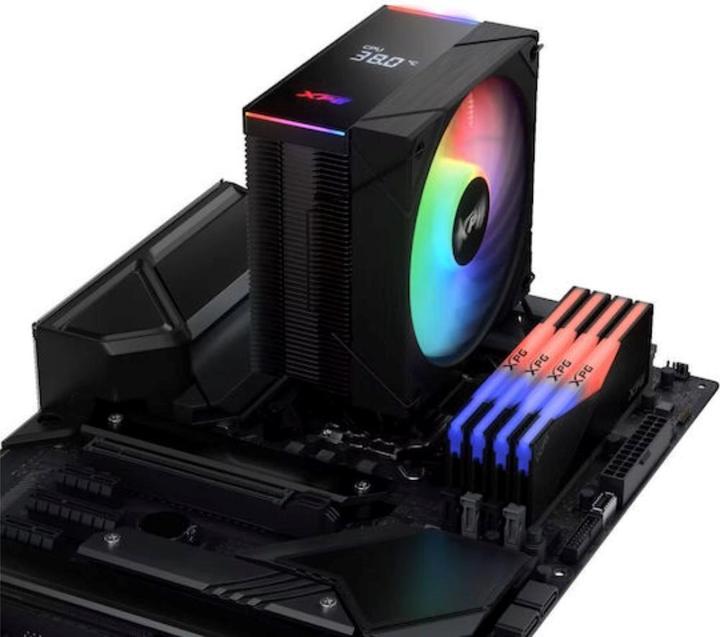 Actual product image Adata Lüfter XPG MAESTRO PLUS 42SA (120mm ARGB Fan) schwarz retail (120 mm, 1x)