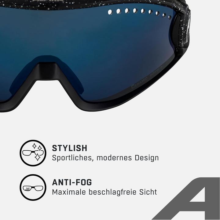 Produktbild Alpina 5W1NG (Schwarz, Blue Mirror)