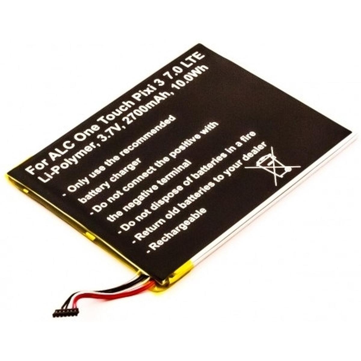 AGI Akku kompatibel mit Alcatel TLP028A2 - Akku - 2.700 mAh, Smartphone Akku