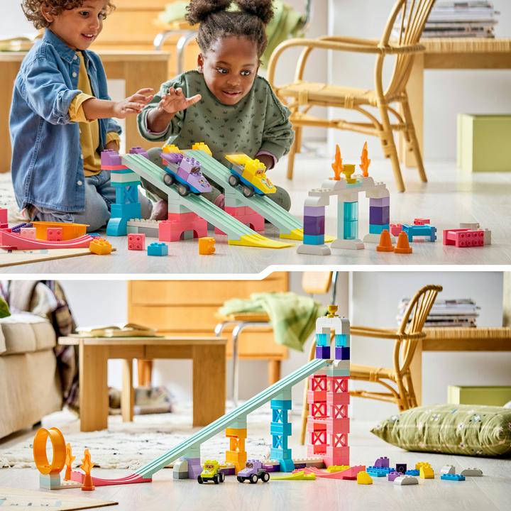 Productafbeelding LEGO Kreative Sprungschanzen mit kleinen Flitzern 3-in-1-Set (10478)