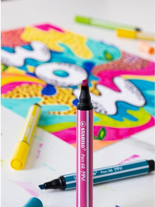 Actual product image STABILO Pen 68 MAX (Brown, 5 x)
