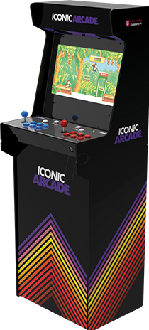 Fisher-Price Iconic Arcade - Borne Multijeux - TV Incluse