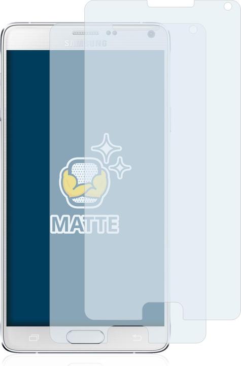 Produktbild BROTECT Entspiegelungs-Schutzfolie Displayschutz Matt (2 Stück, Samsung Galaxy Note 4)