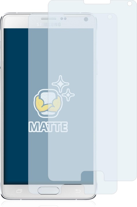 Actual product image BROTECT Anti-glare screen protector matt (2 Piece, Samsung Galaxy Note 4)