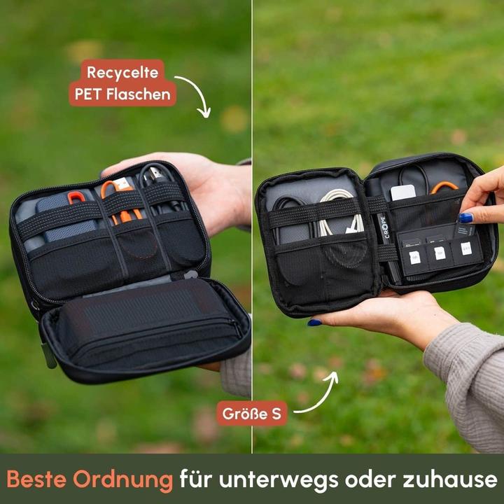 Immagine prodotto C-Rope Elektronik Organizer Variante: S in Schwarz retail (Borsa per accessori per fotocamere)
