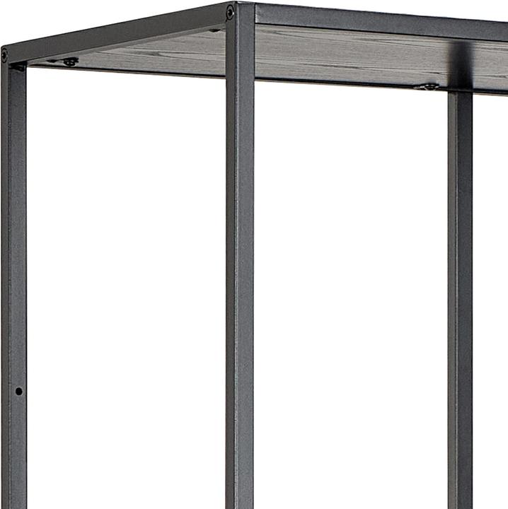 Actual product image AC Design Regal Seaford Schwarz, 77 x 35 x 185