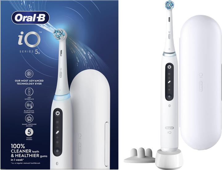 Image du produit Oral-B iO5s Quite White (Brosse à dents oscillo-rotative)