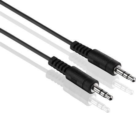 Actual product image HDgear Audio-Kabel 3.5 mm Klinke - 3.5 mm Klinke 1.5 m, Schwarz (1.50 m, 3.5mm jack (AUX))