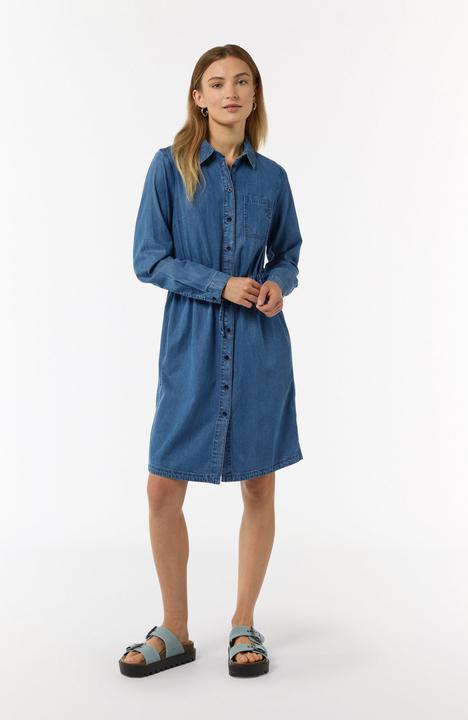 Image du produit Comma Kleid Jeanskleid mit Hemdkragen (36)