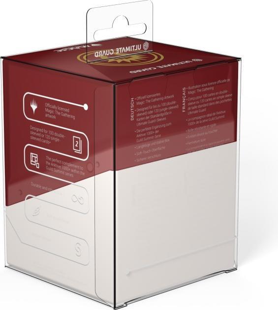 Actual product image Ultimate Guard Boulder 100+ Magic: The Gathering "Guild Summit" - Boros