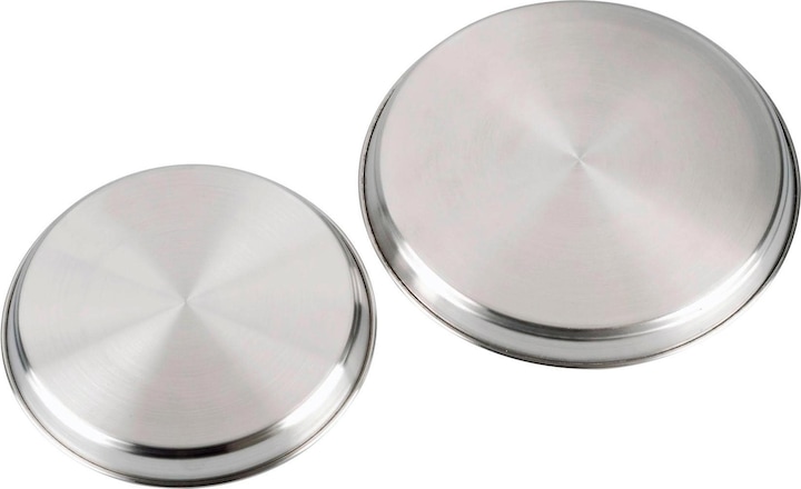 Immagine prodotto Krüger Set di piastre di copertura in acciaio inox 4 pezzi