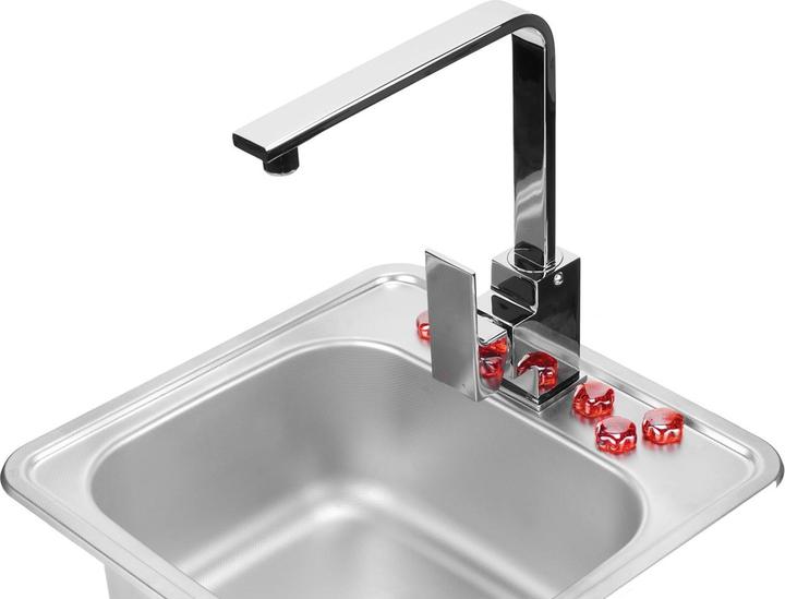 Image du produit No Name Evier en acier avec 1 cuve (50 cm, 40 cm)