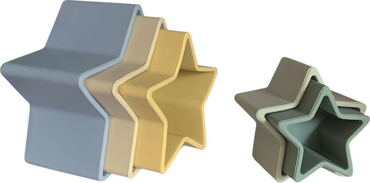 Actual product image Magni - Silicone Stacking Tower with Star Shaped Boxes (5559)