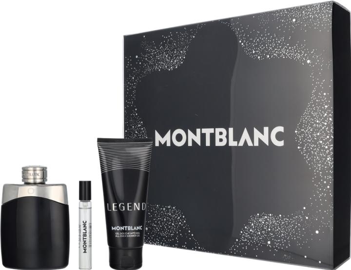 Image du produit Montblanc Set Legend, Barbati, Eau De Toilette 100ml Eau De Toilette 7.5ml Gel De Dus 100ml (Coffret de parfum)