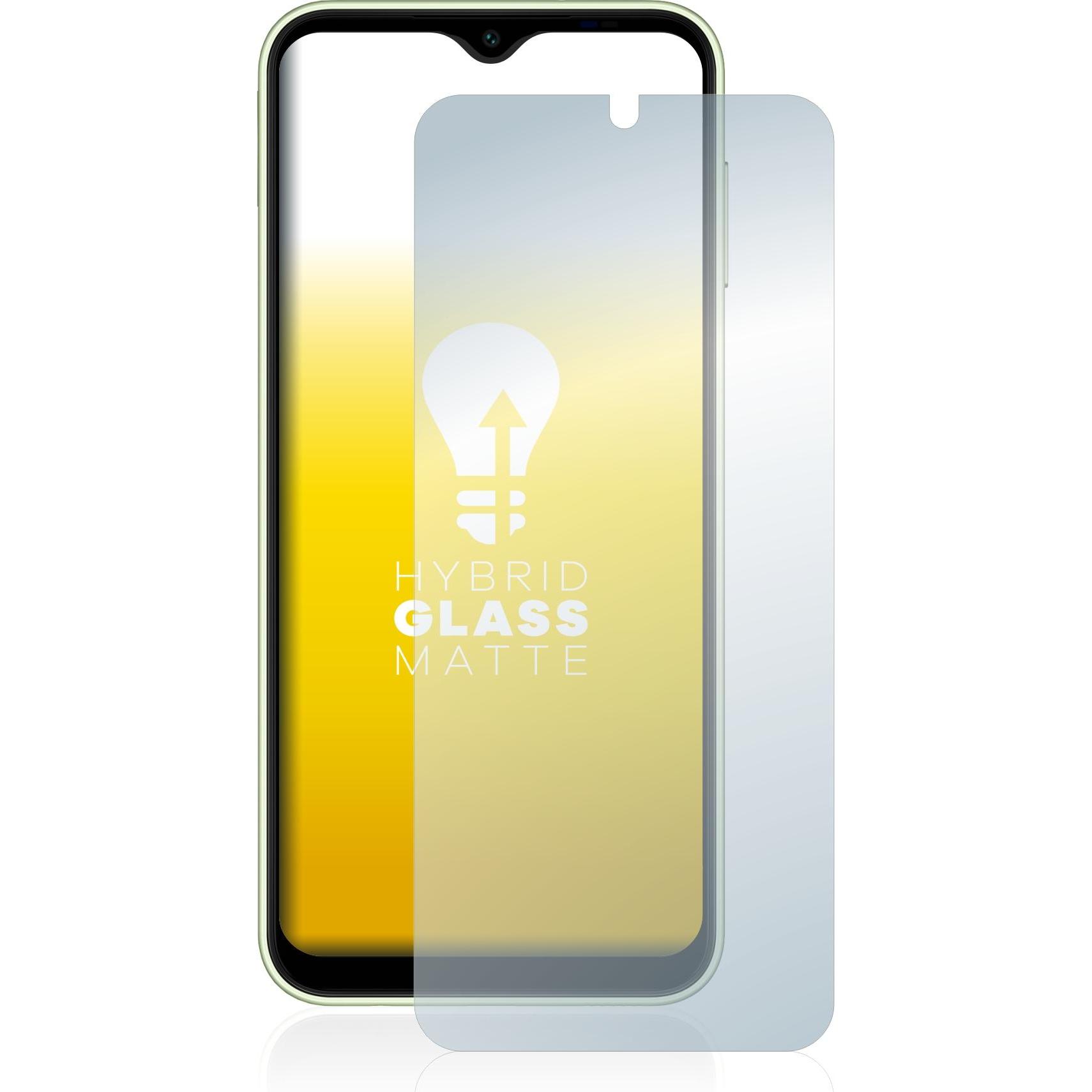 Thumbnail - upscreen Reflection Shield Panzerglasfolie Matt (1 Stück, Samsung Galaxy A14 5G), Smartphone Schutzfolie, Grau