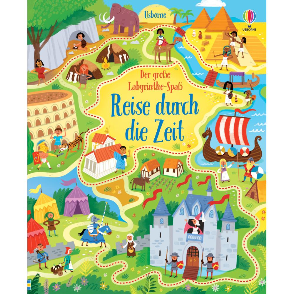 Der grosse Labyrinthe-Spass: Reise durch die Zeit, Kinderbücher von Sam Smith