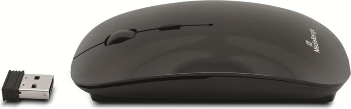 Actual product image MediaRange OPTISCHE MAUS KABELLOS MROS215 silent Klick schwarz (Wireless)