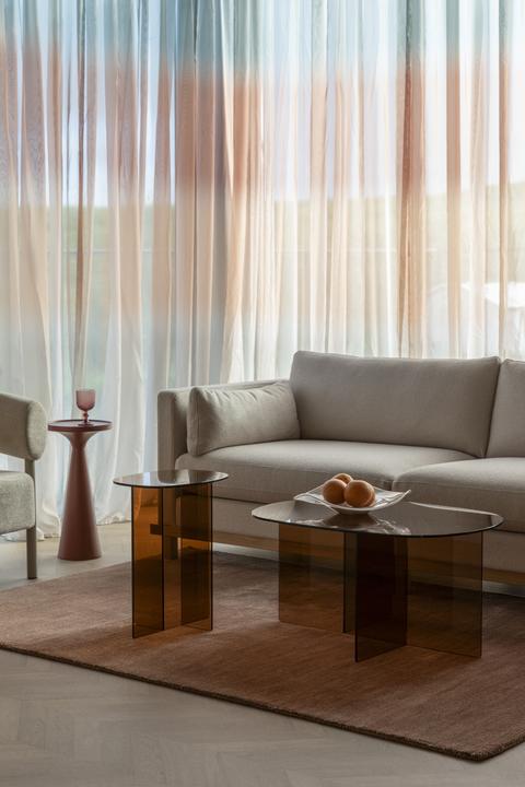 Image du produit Zuiver Side Table Linea Brown