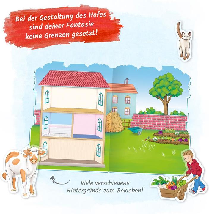 Produktbild Stickerhaus Bauernhof 23x31 cm 24 Seiten