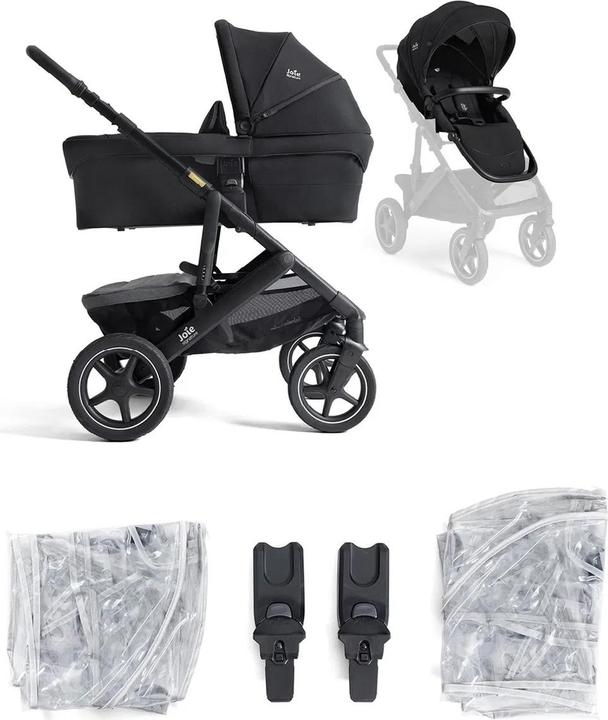 Actual product image Joie Kinderwagen Vinca inklusive Babywanne Ramble XL Eclipse