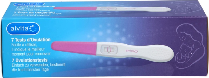 Alvita Ovulation test, 7 pcs TES