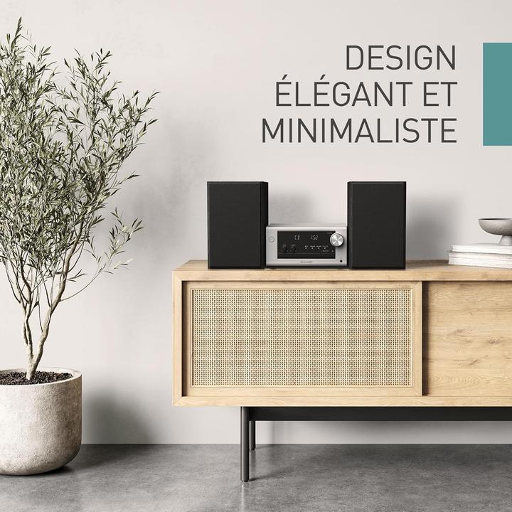 Productafbeelding Panasonic MICROSYSTEEM DAB+ SCPM702EGS (Bluetooth, CD Speler, 2x 40 W)