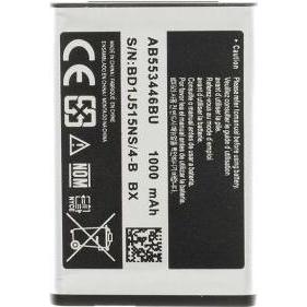Samsung AB553446BU Battery for Li-Ion 1000mAh (OEM), Smartphone Akku