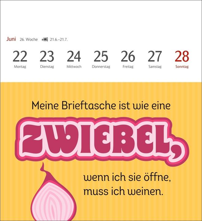 Produktbild Harenberg Der fette Vogel bricht den Ast Postkartenkalender 2026 - Wochenkalender - 53 Karten mit frechen