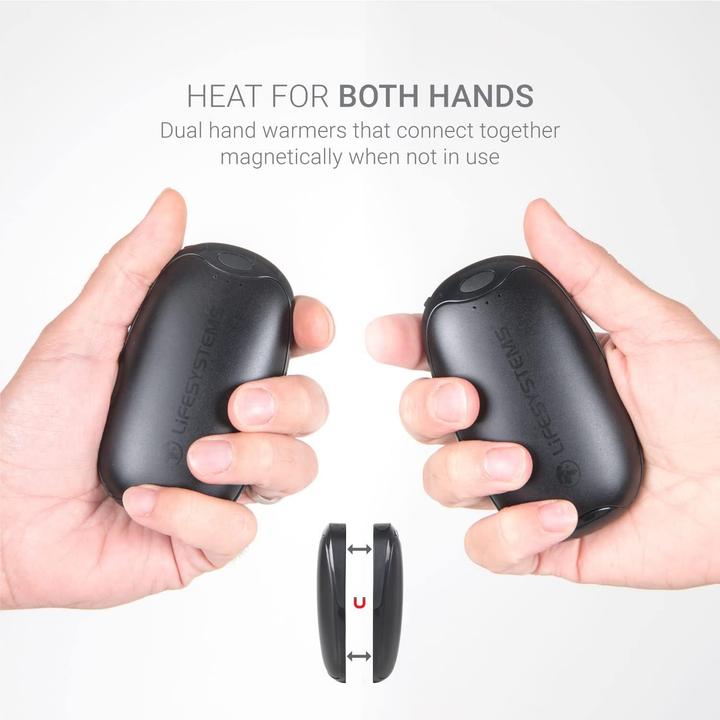 Immagine prodotto Lifesystems Scaldamani ricaricabile a doppio palmo