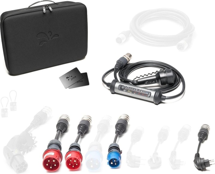 Image du produit Juice Technology Juice Booster 3 air (Type 2, 11 kW, 16 A, CEE32 rouge, CEE16 rouge, CEE16 bleu, Type 13)