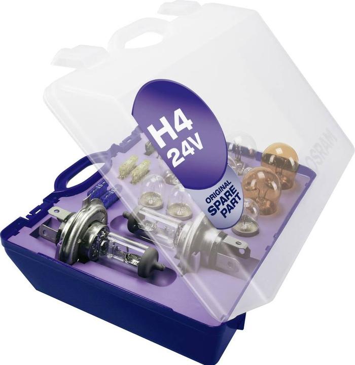 Image du produit Osram Coffret d'ampoules de rechange pour camion (H4)