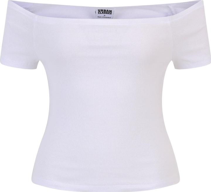 Produktbild Urban Classics Ladies Off Shoulder Rib Tee 2-Pack (L)