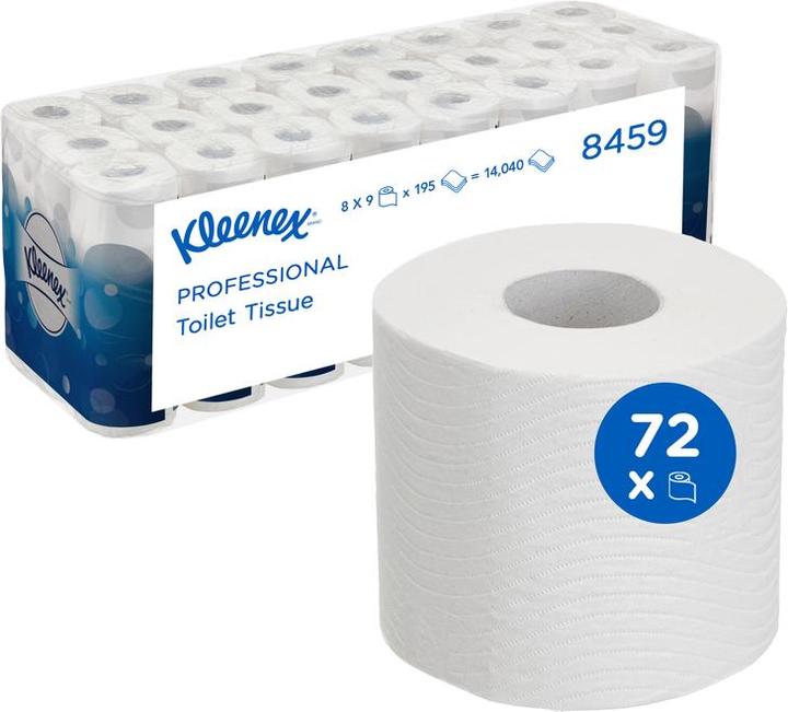 Produktbild Kleenex Toilettenpapier weiss (72 x)