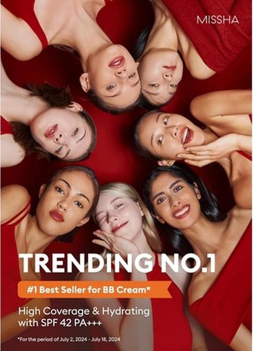 Actual product image Missha M Perfect Cover (21 Bright Beige)