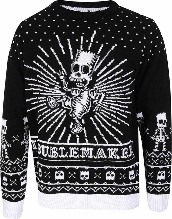 The Simpsons Bad To The Bone Pullover