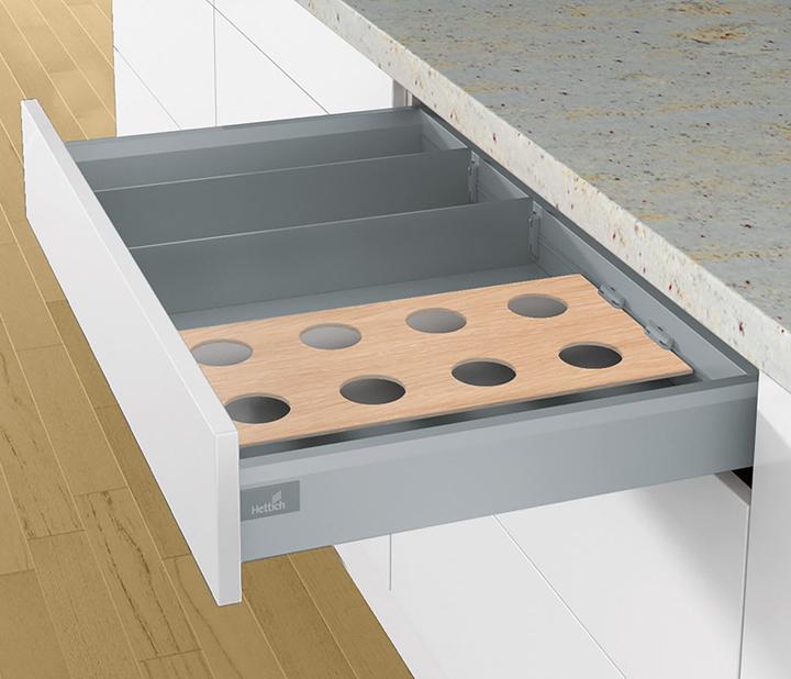 Actual product image Hettich OrgaClip, grey