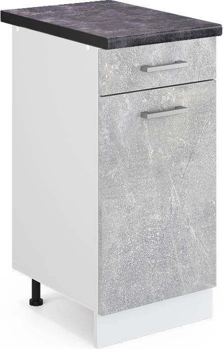 Anthrazit, Beton, Weiss