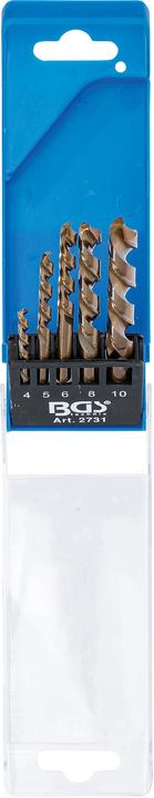 Immagine prodotto BGS Set di punte da trapano | taglio sinistro | 5 pezzi. (4 - 10 mm)