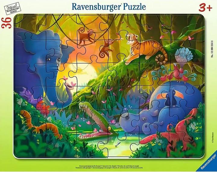 Ravensburger Sonnenuntergang im Dschungel (36 onderdelen)