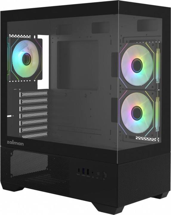 Productafbeelding Zalman Obudowa Obudowa CHRONIX V2 Mid Tower ARGB fan x3 czarny