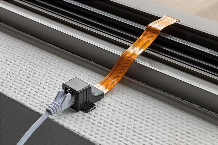 Actual product image Goobay Window lead-through RJ45 (0.30 m)
