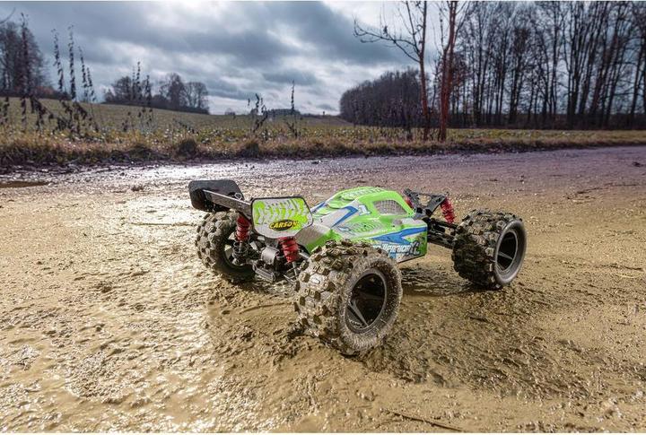 Image du produit Carson X10 Monster Warrior XL 2.0 Electro Brushed Monster Truck 4WD 1:10 100%-RTR (RTR Prêt à fonctionner)