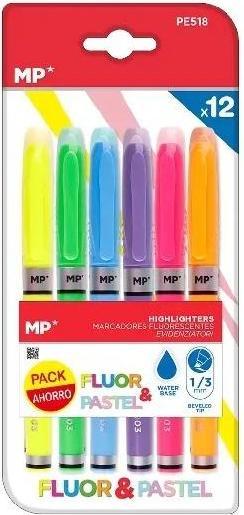 Immagine prodotto Main paper Fluoreszierend-Pastellmarker 1,0/3,0 mm 12 Stk (12x)