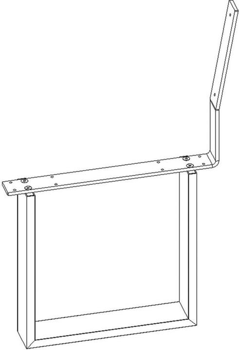 Actual product image Werkstarck Crosspiece with backrest to bench runner