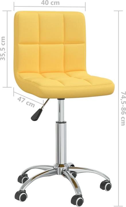 Actual product image vidaXL Bürostuhl