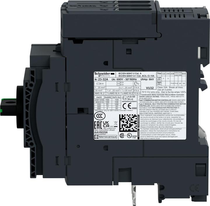 Produktbild Schneider Electric Motorschutzschalter GV3P501