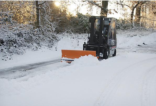 Produktbild eurokraft pro Schneeschieber für Gabelstapler