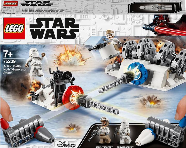 Immagine prodotto LEGO Azione battaglia battaglia Hoth Generator attacco (75239, LEGO Star Wars)